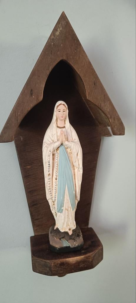 Maria kapelletje voor aan de wand, Antiek en Kunst, Ophalen of Verzenden