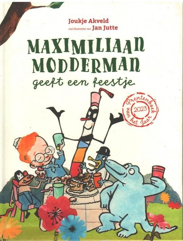 CPNB 2023 # Joulke Akveld - Maximilliaan Modderman geeft een, Ophalen of Verzenden, Zo goed als nieuw, Jouke Akveld