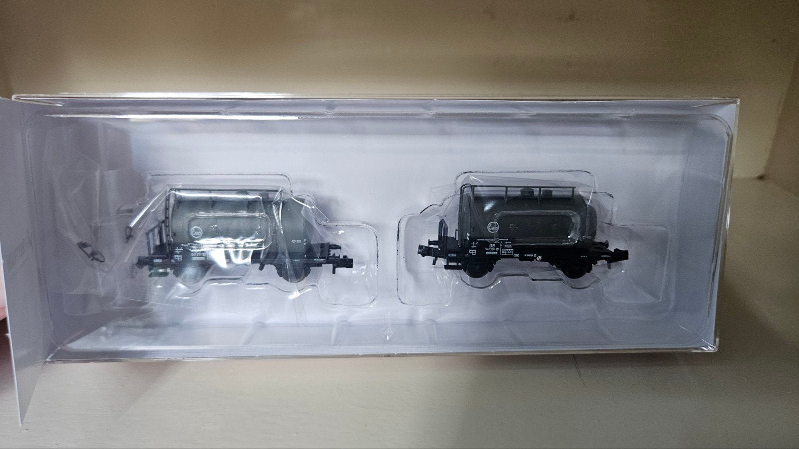 Hobbytrain H24801 2er Set Kesselwagen DB/EVA, Ep.III, Ophalen of Verzenden, Gelijkstroom, Wagon, Overige merken
