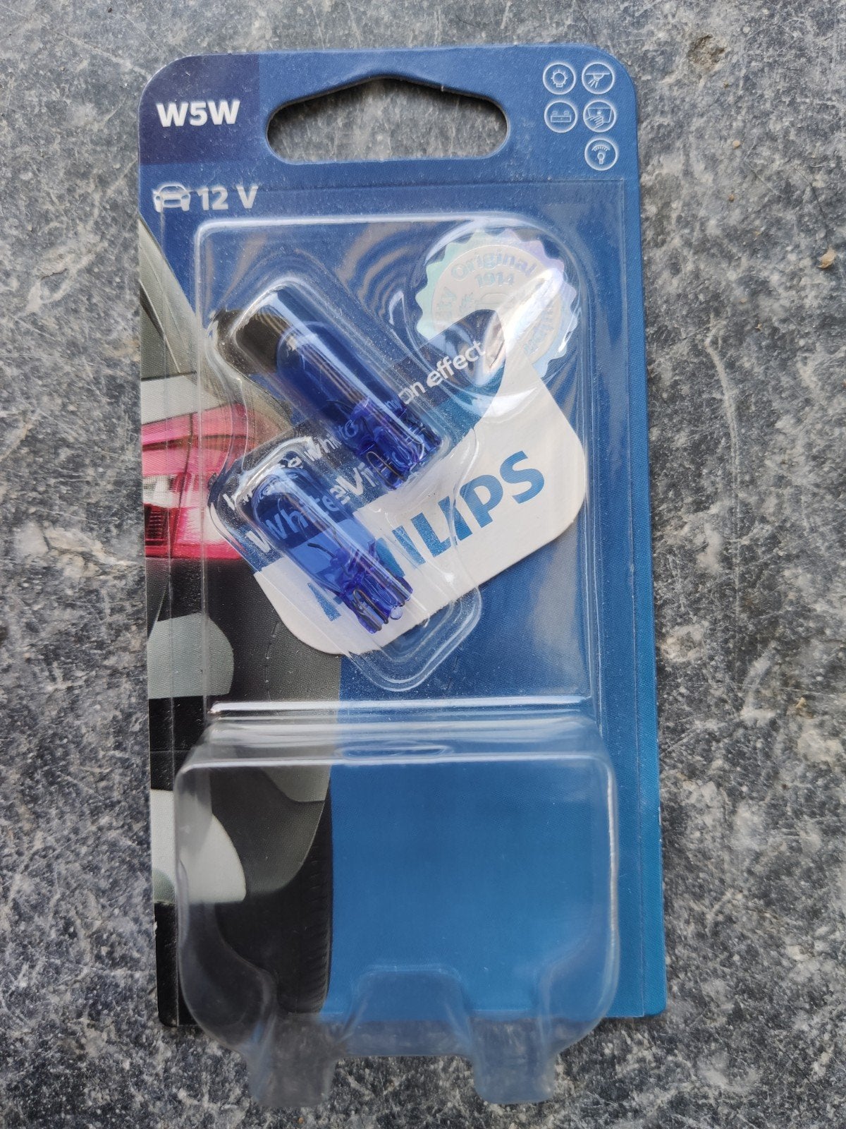 Philips White Vision W5W autolampen nieuw, Ophalen of Verzenden, Nieuw