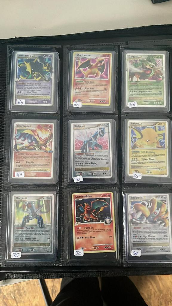 Oude pokemon ex en x kaarten, Ophalen of Verzenden, Zo goed als nieuw, Meerdere kaarten