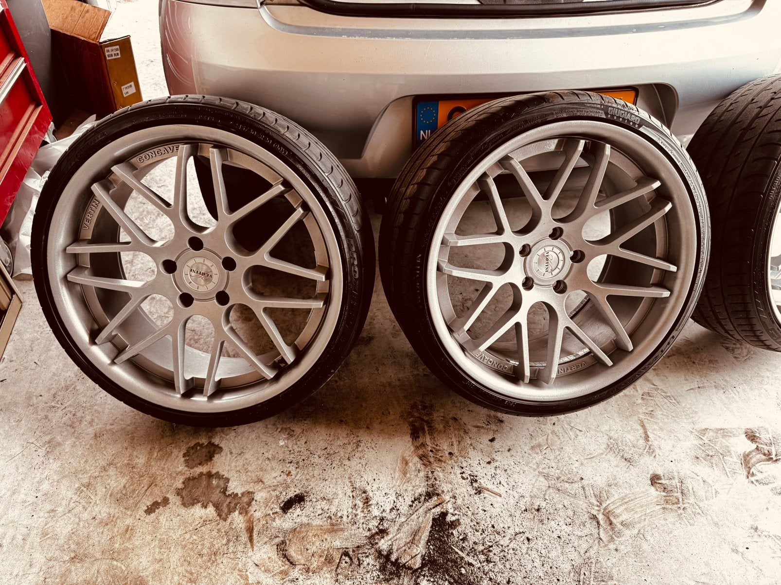 Setje 20 inch concave, Auto-onderdelen, Banden en Velgen, Ophalen, 20 inch, Zomerbanden
