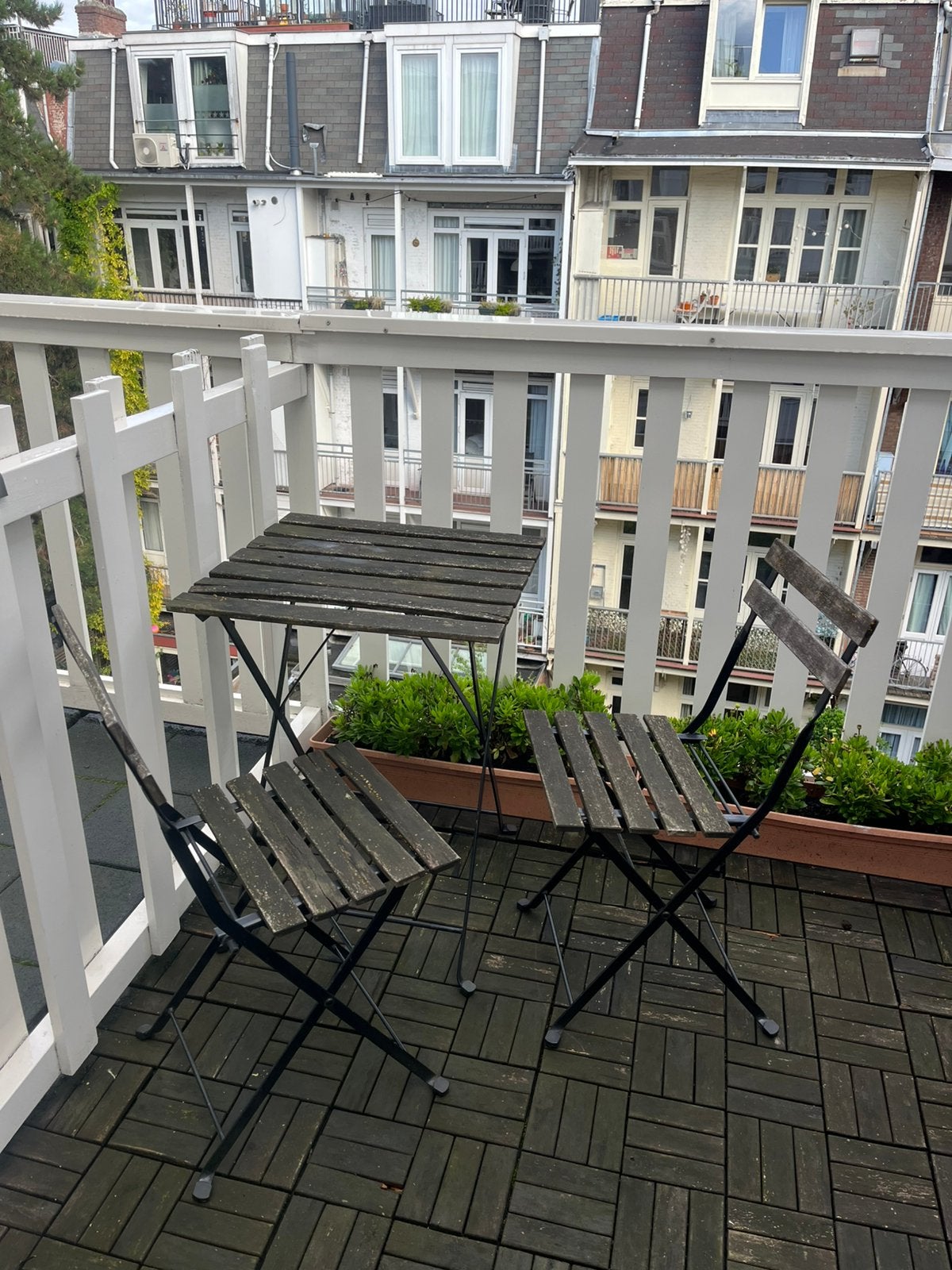 IKEA TÄRNÖ tuinset – tafel + 2 stoelen, Gebruikt, Tuinset, Hout, Eettafel