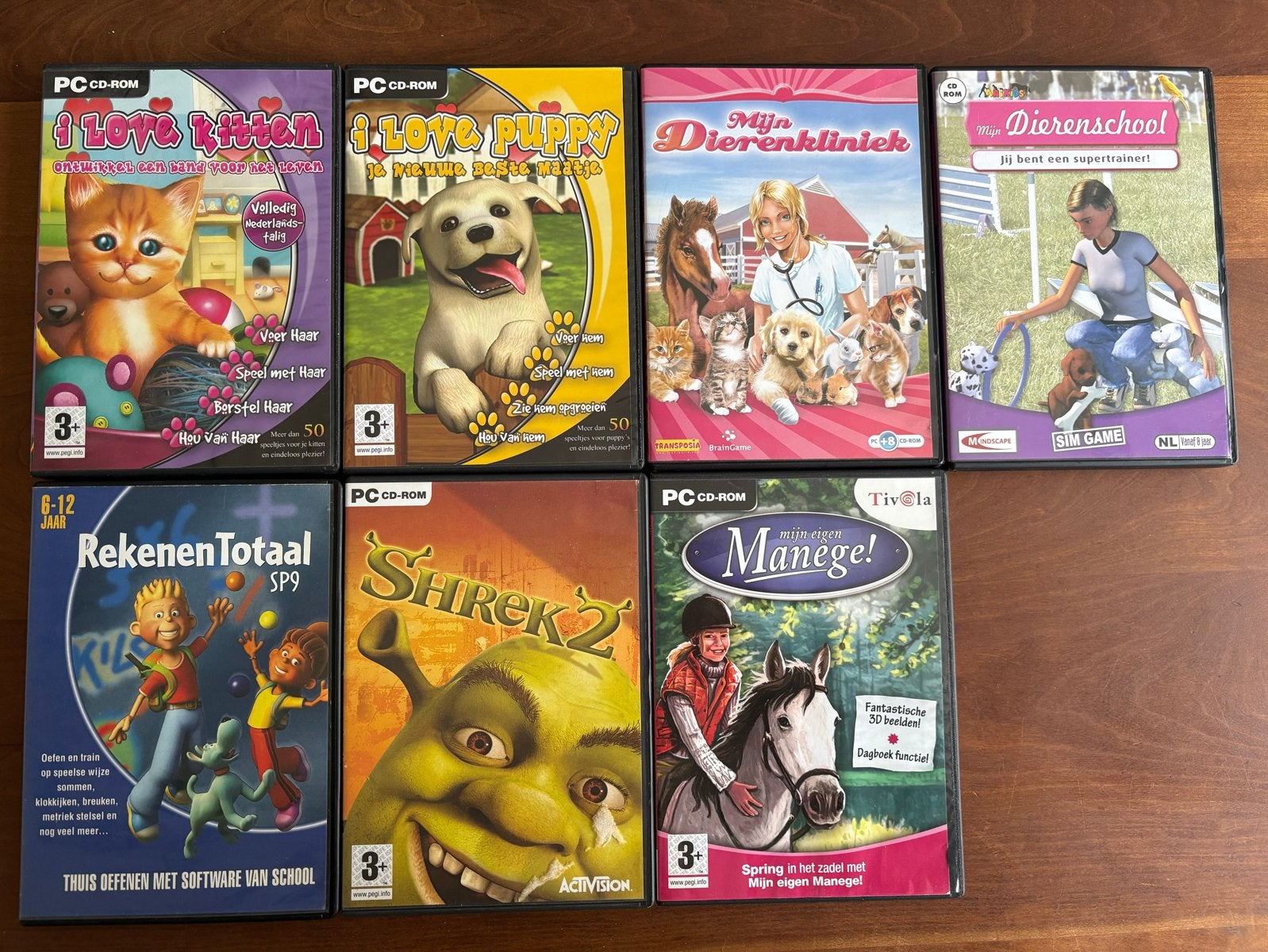 Diverse PC CD-ROM Spellen, Gebruikt, Overige genres, 1 speler, Ophalen of Verzenden