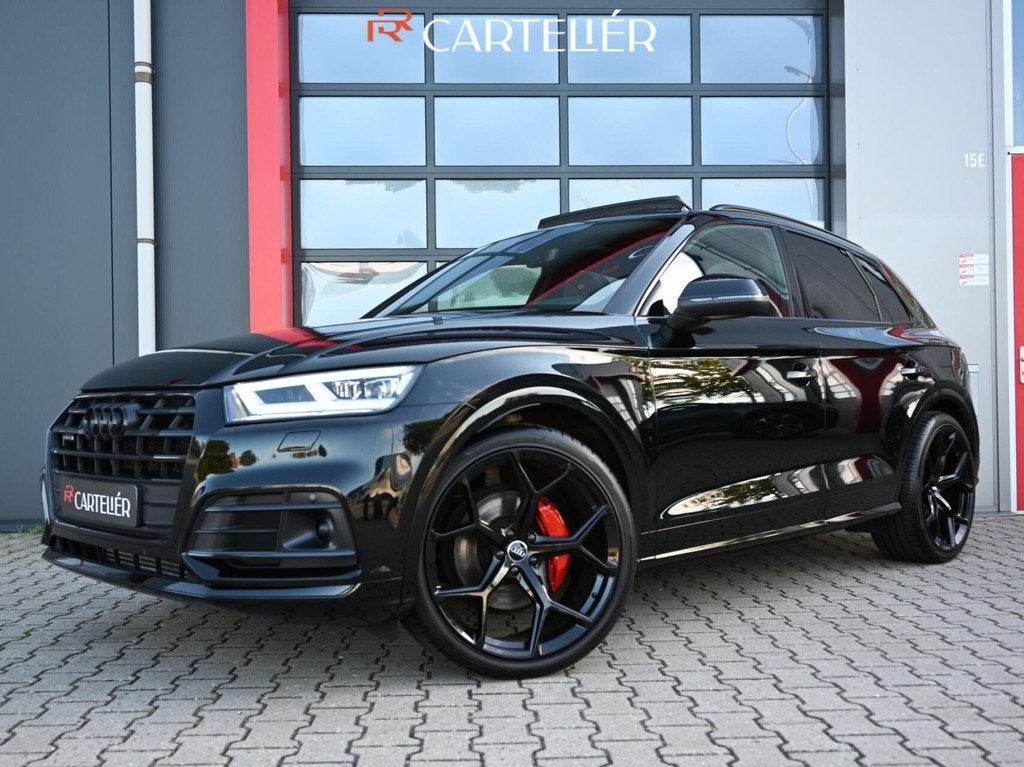 Audi Q5 55 TFSI e S-Line Quattro Competition | Luchtvering |, Auto's, Audi, Automaat, 2005 kg, Zwart, 4 cilinders