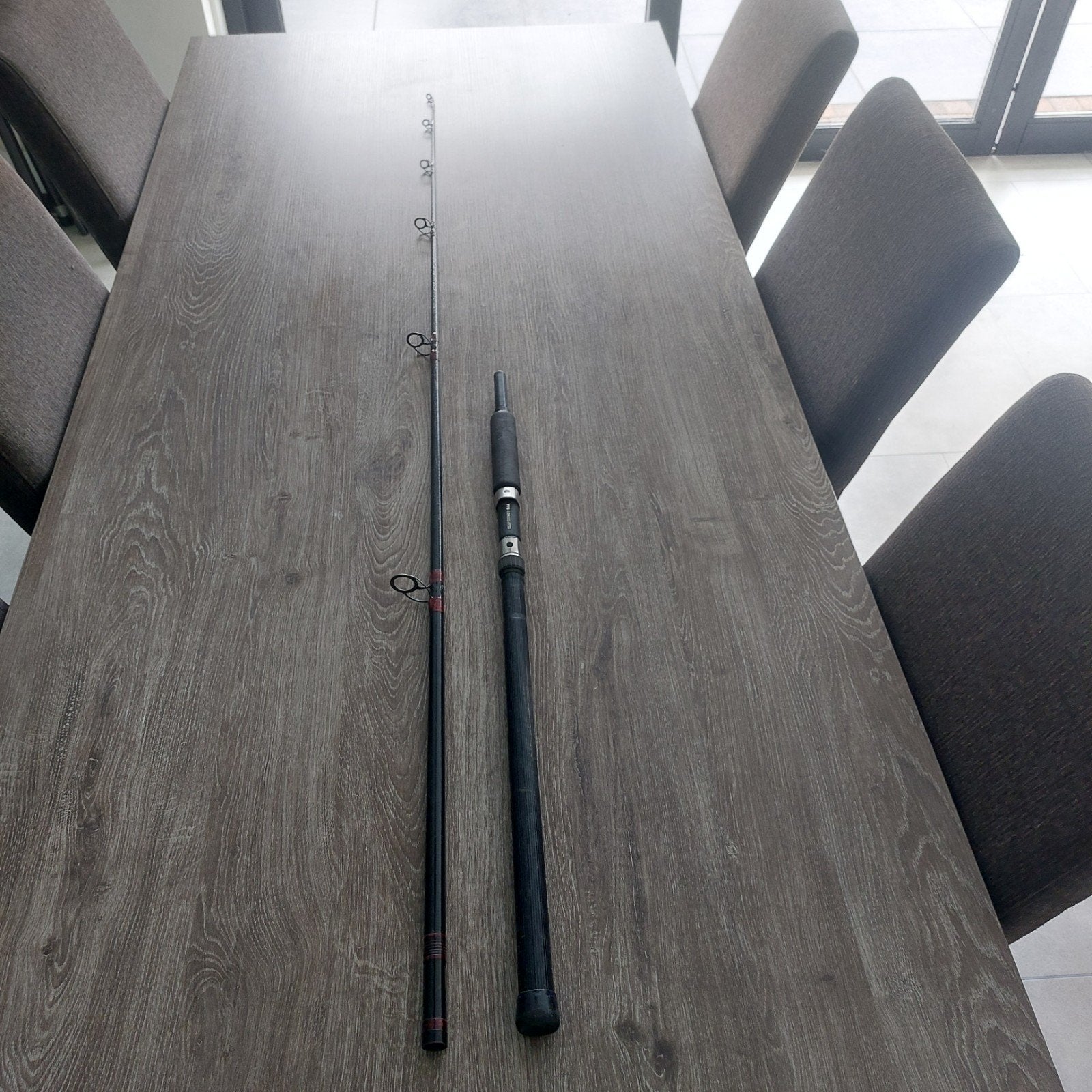 Handgemaakte J.S. Spessy Flanders Rod Design, Watersport en Boten, Werphengel, North western, Ophalen of Verzenden, North western