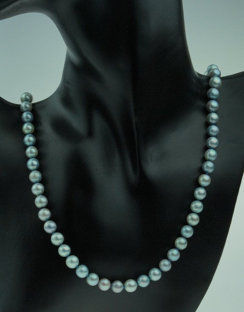 Diamanten slot fraai 14k goud parel grijze ketting dames, Voordeelsieraden, Ophalen of Verzenden, Zo goed als nieuw, Met edelsteen
