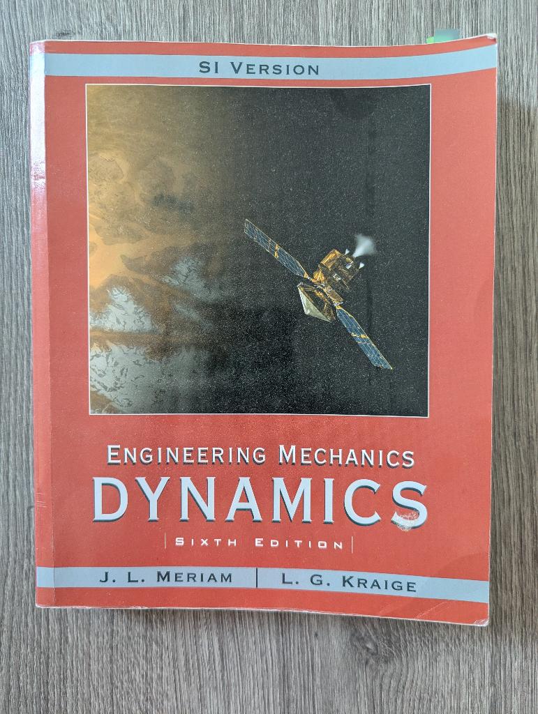 Engineering Mechanics Dynamics Sixth Edition, Ophalen of Verzenden, Beta, Gelezen, WO
