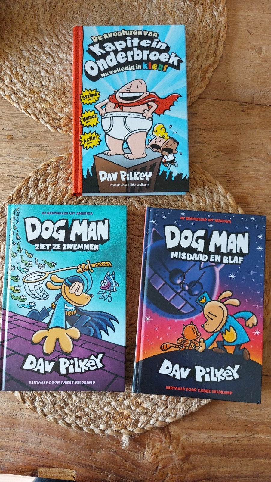 Dog man en Kapitein onderbroek, Ophalen of Verzenden, Zo goed als nieuw, Dav Pilkey, Fictie algemeen