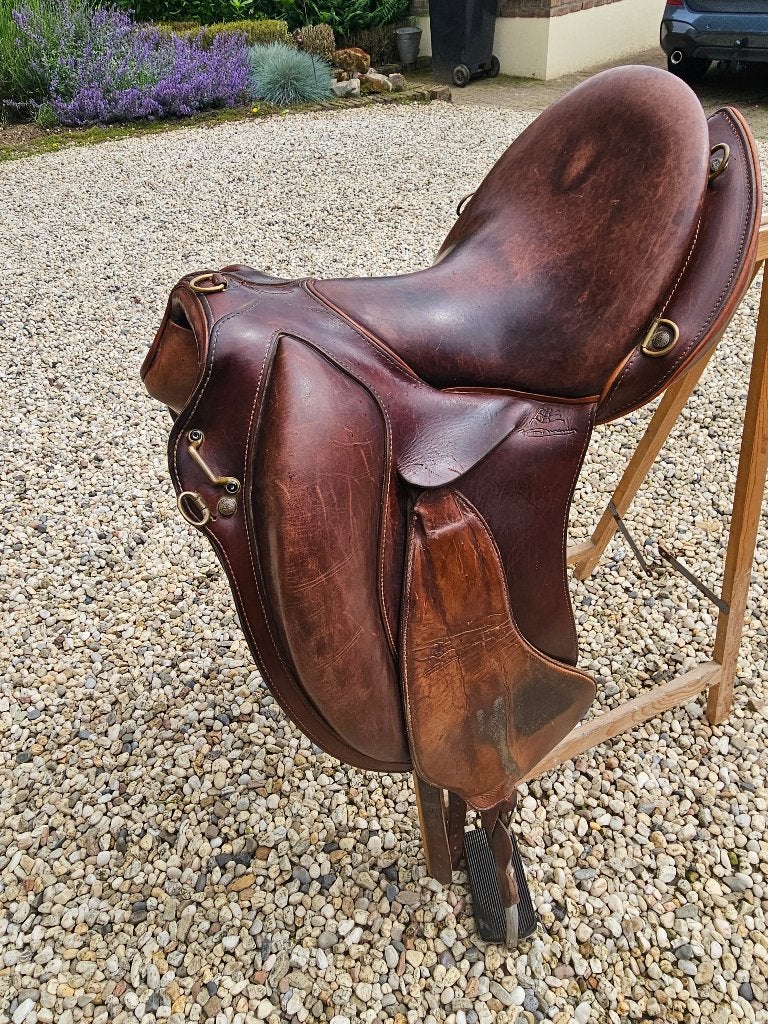 Zadel Gaston Mercier Doline, Dieren en Toebehoren, Paarden en Pony's | Zadels, Ophalen of Verzenden, Gebruikt, Overige soorten