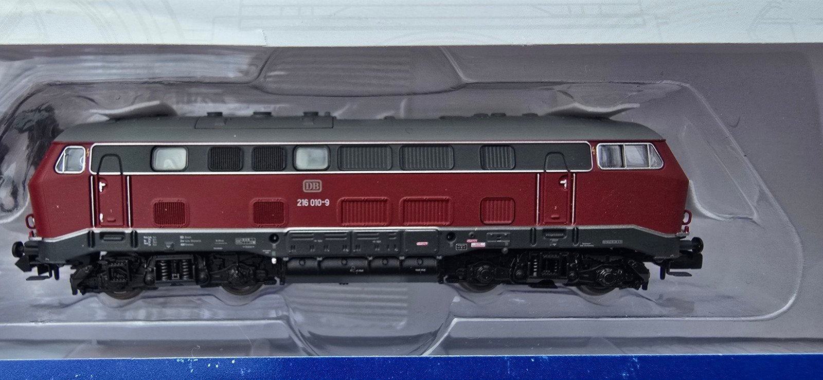Piko n-spoor 40521 br-v216 dcc sound top ovp., Zo goed als nieuw, Gelijkstroom, Locomotief, Piko