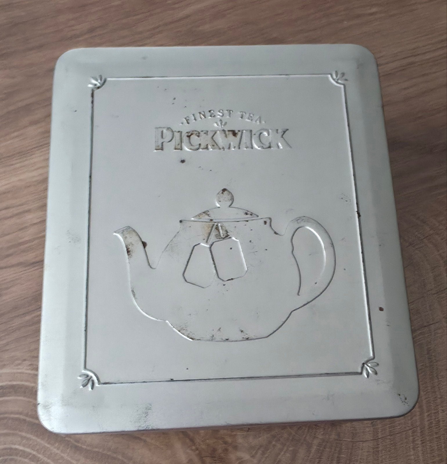 Pickwick Theeblik alluminium, Ophalen of Verzenden, Overige