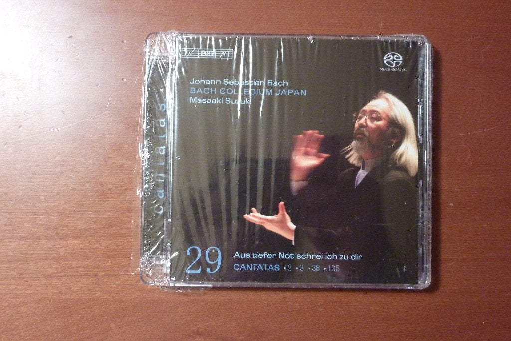 Bach Cantatas 29 - Masaaki Suzuki SACD NIEUW, Cd's en Dvd's, Cd's | Klassiek, Ophalen of Verzenden, Barok, Nieuw in verpakking