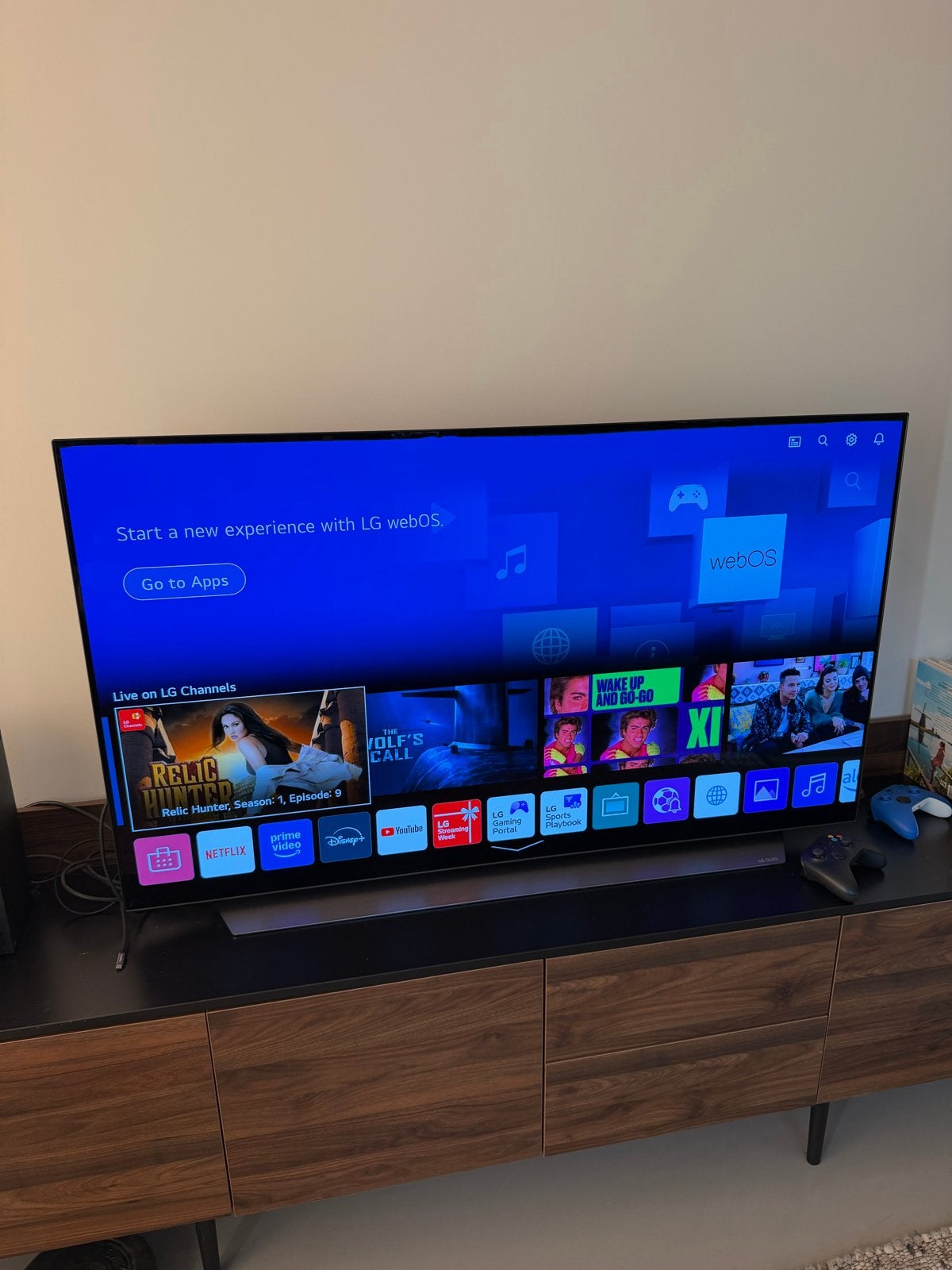 LG OLED55CX6LA 55” OLED, pixeldegradatie bovenrand