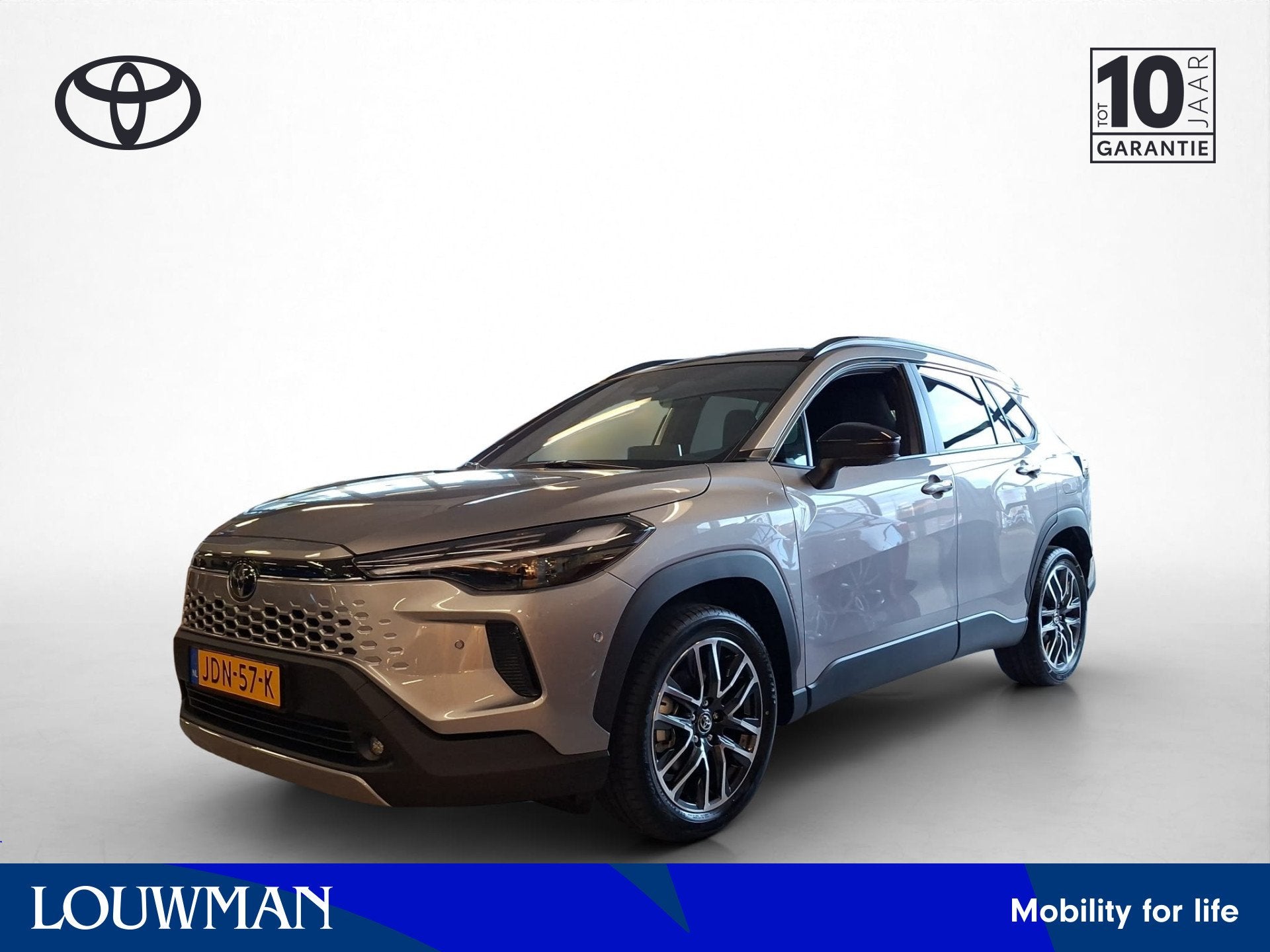 Toyota Corolla Cross Hybrid 180 Executive (bj 2025), 12 maanden, 4 cilinders, Automatische klimaatregeling, Leder en Stof