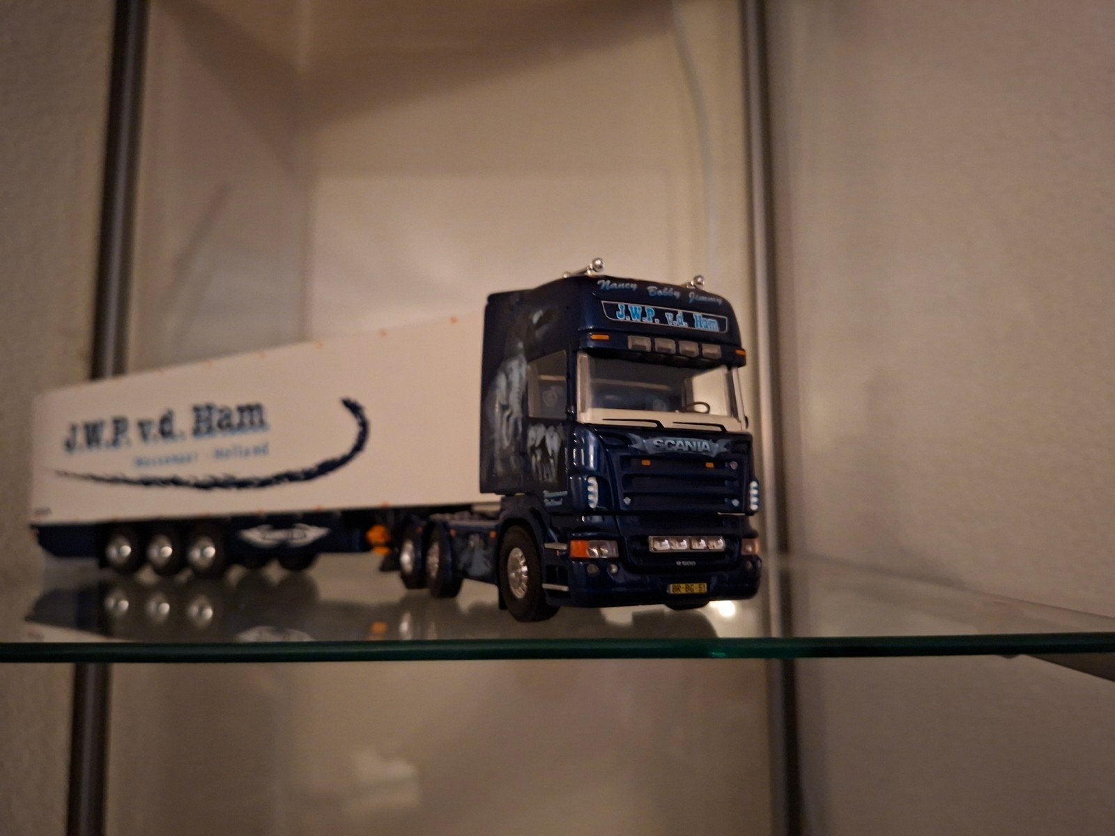 tekno Scania J.W.P van de Ham, Ophalen of Verzenden, Zo goed als nieuw, Bus of Vrachtwagen, Tekno