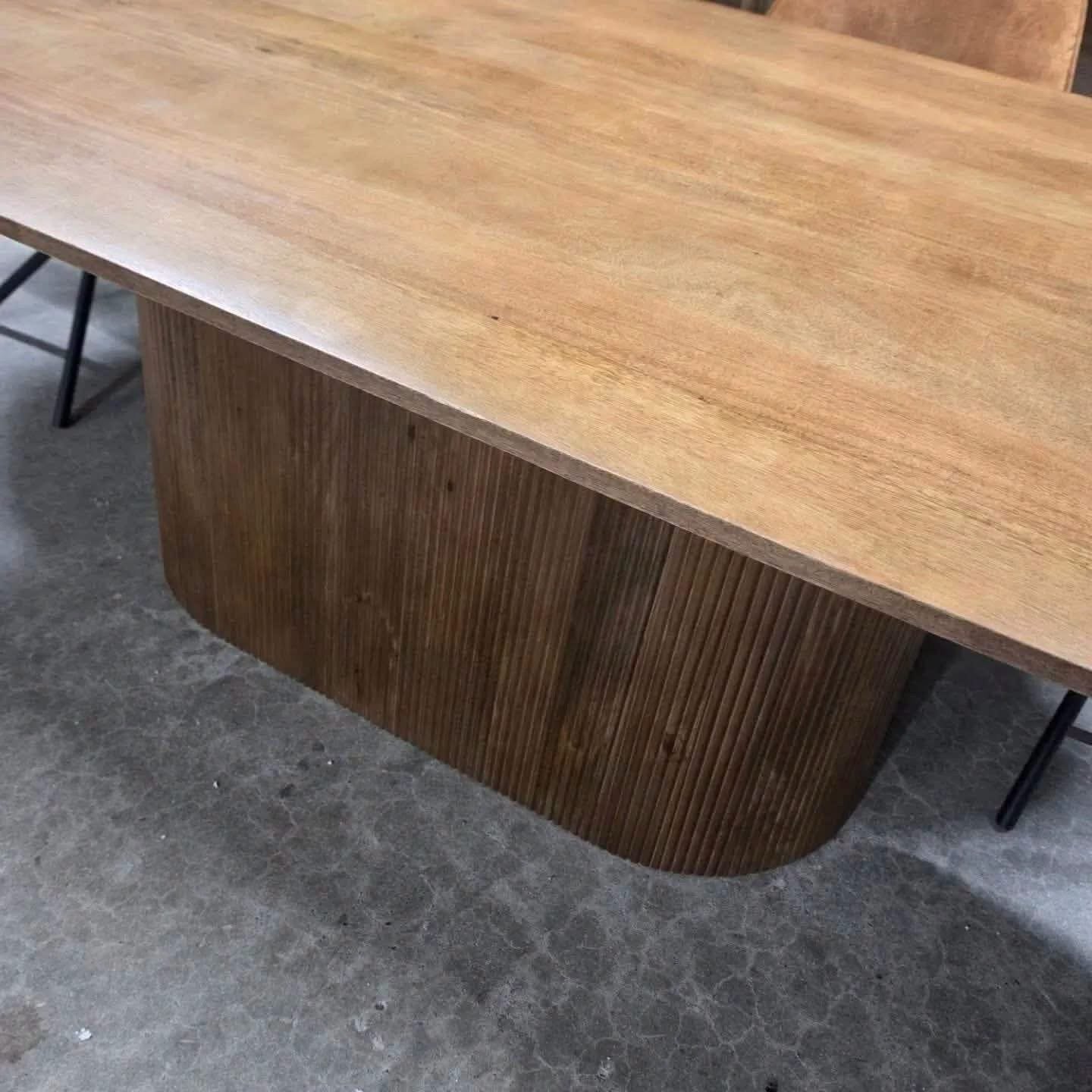 Eettafel Olav 230 cm Mangohout van Sohome, Ophalen, 100 tot 150 cm, Sohome, Onbekend