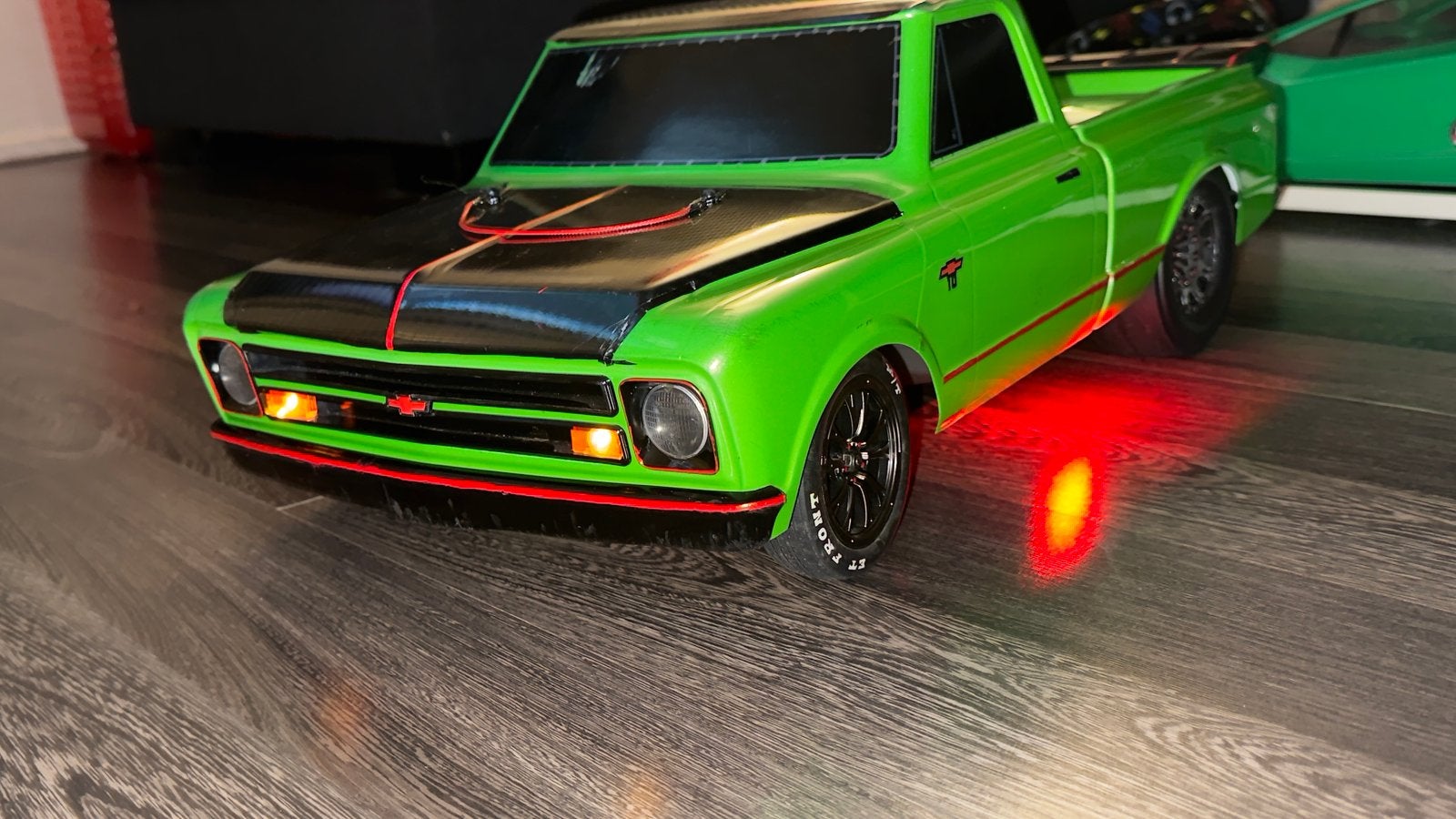 Traxxas drag, Ophalen of Verzenden, Zo goed als nieuw, Overige schalen, Auto offroad
