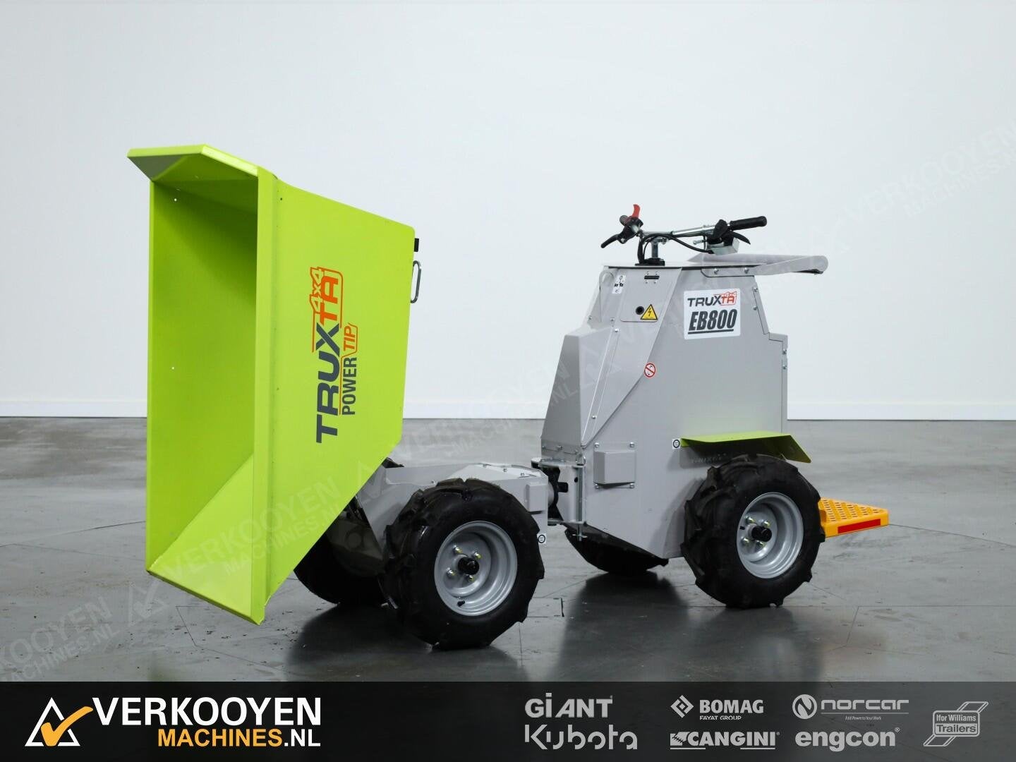 2026 Truxta BENDie EB800 PT ADV1109 Elektrische dumper