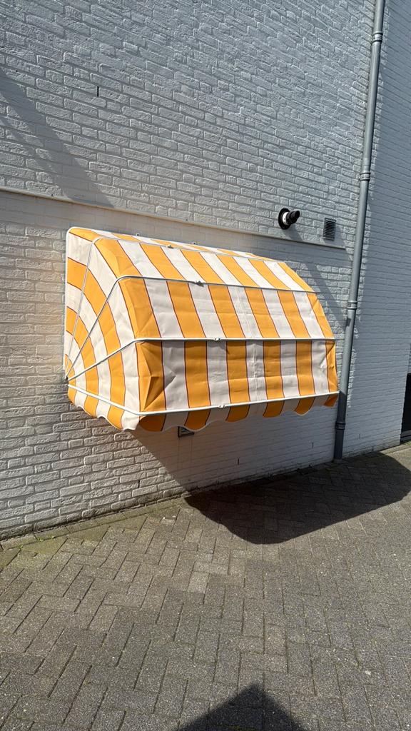Nieuwe markies breed 160. uitval 100, Minder dan 150 cm, Ophalen, Nieuw, Markies