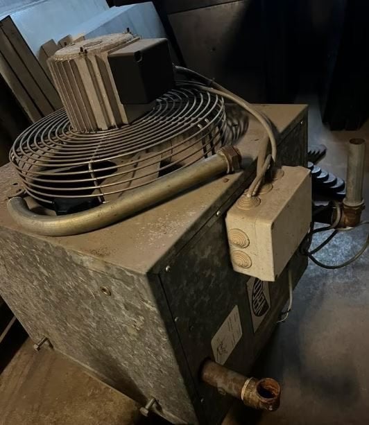 Verco luchtverwarmer kachel, Ophalen, Gebruikt, Overige soorten, Elektrisch