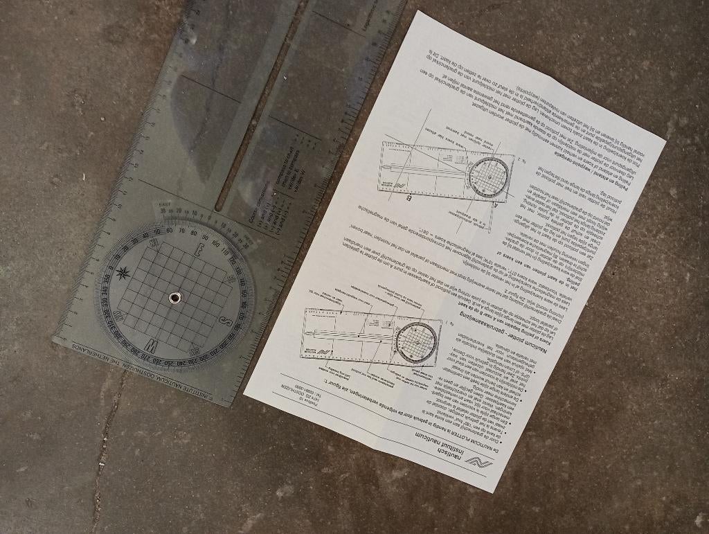 Nauticum Koers Plotter, Ophalen of Verzenden, Gebruikt