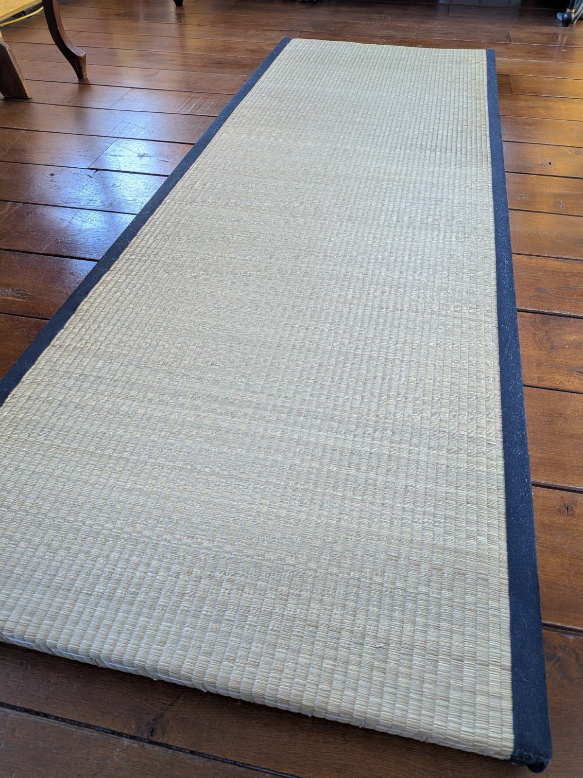 2x Tatami matten 200x70cm - Nieuwstaat, Huis en Inrichting, Ophalen, 50 tot 100 cm, Rechthoekig, Zwart