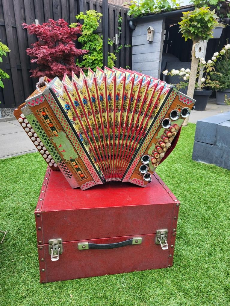 Steirische Harmonika Almrausch GCFB - Ideaal voor beginners, Overige merken, Gebruikt, Overige formaten, Ophalen of Verzenden