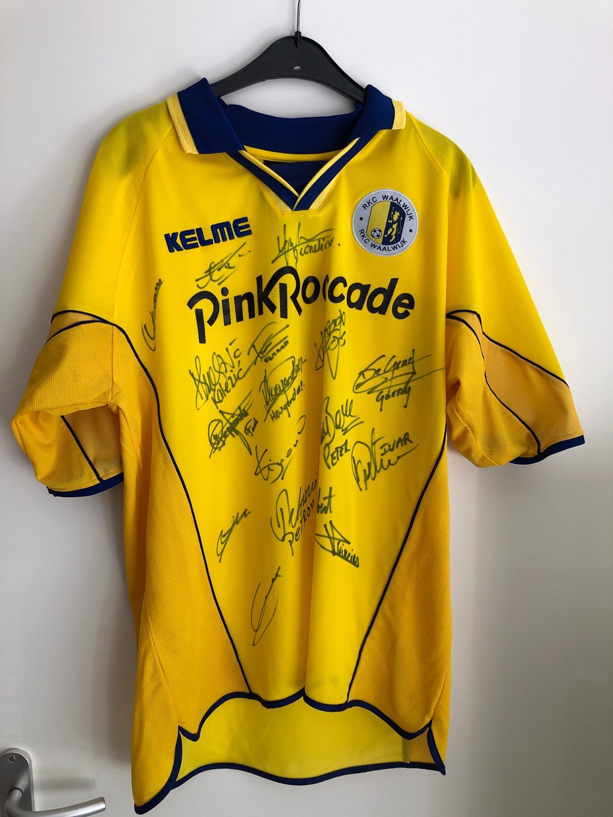 Gesigneerd RKC Waalwijk Thuisshirt - Kelme - Maat XL, Ophalen of Verzenden, Nieuw, Overige binnenlandse clubs, Shirt