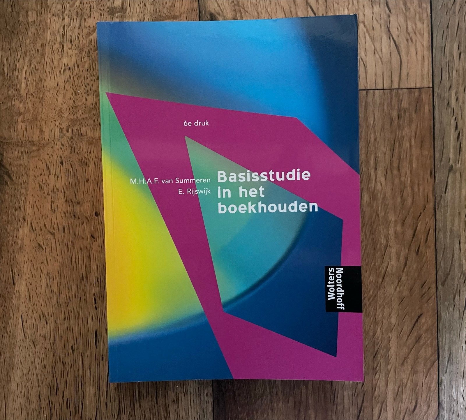 Basisstudie in het boekhouden - 6e druk, Boeken, Ophalen of Verzenden, Gamma, Zo goed als nieuw, HBO