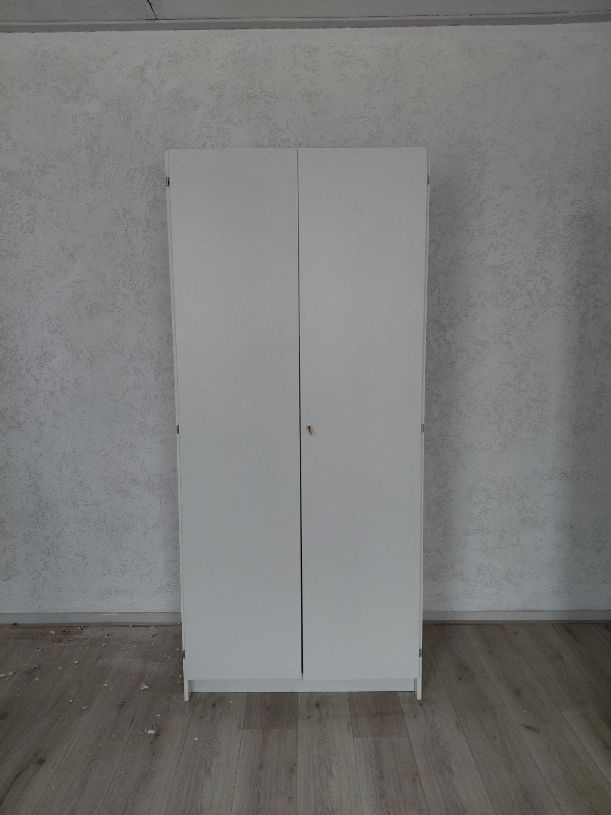 Witte hangkast, Huis en Inrichting, Kasten | Kledingkasten, Ophalen, Gebruikt, 200 cm of meer, 50 tot 100 cm
