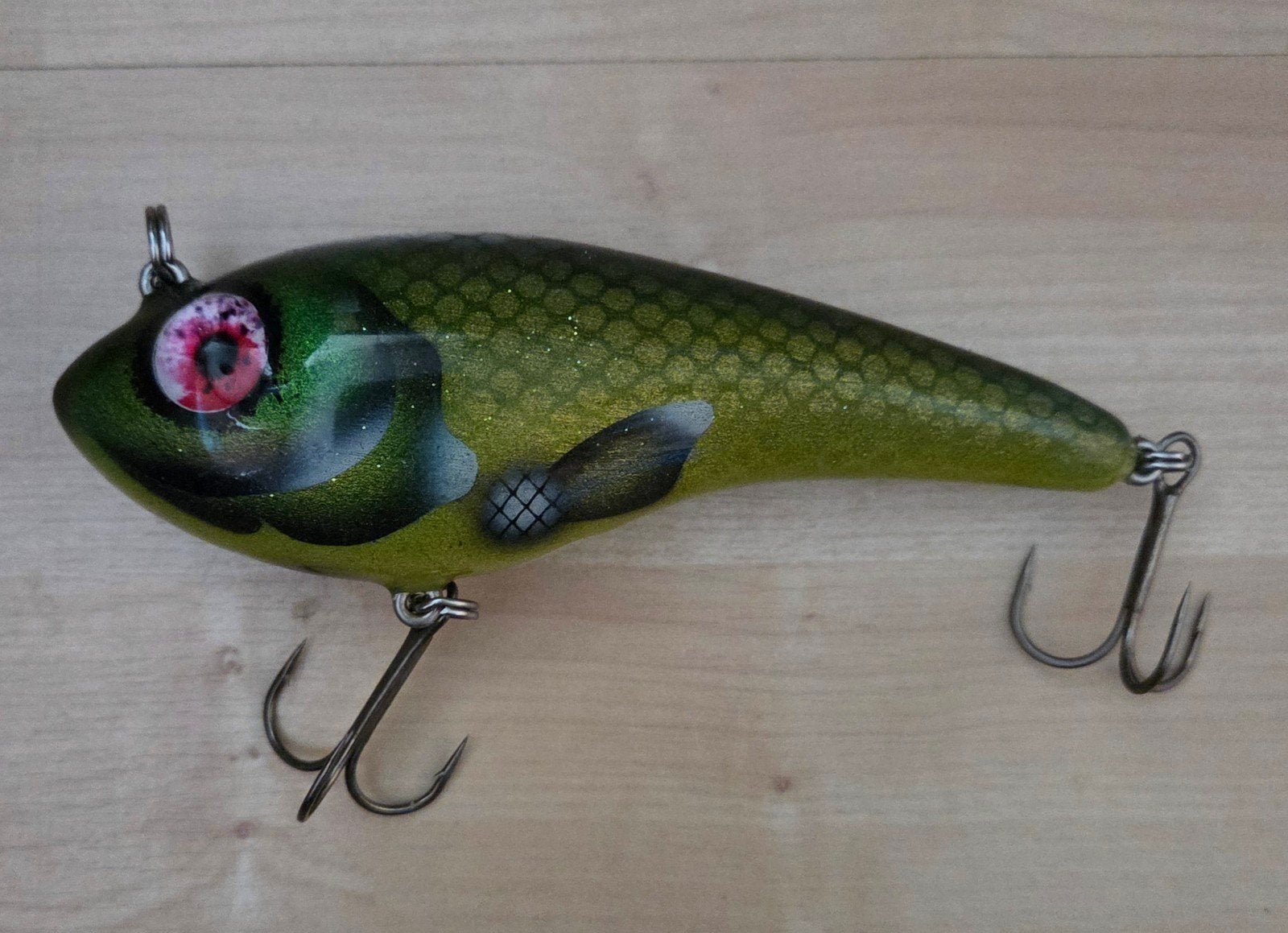 Esox Inc Lili hybride jerkbait, Ophalen of Verzenden, Zo goed als nieuw, Overige typen