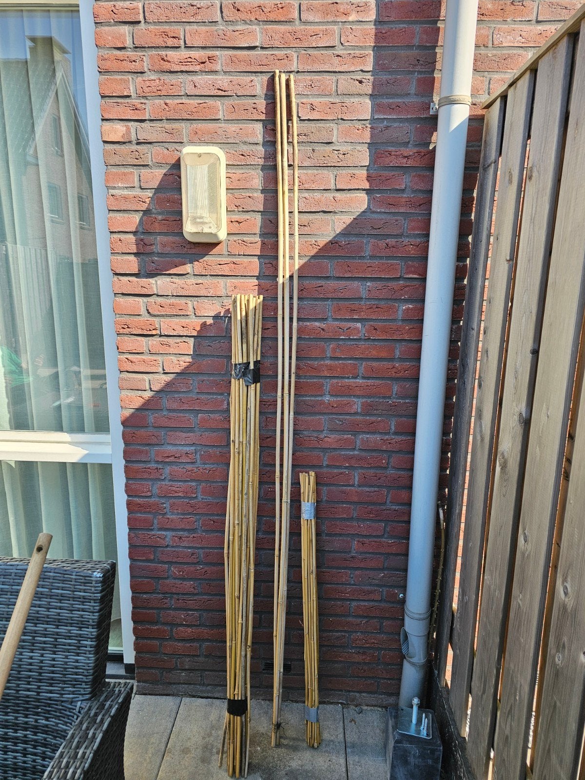 43 bamboe stokken, Tuin en Terras, Kweekspullen, Ophalen