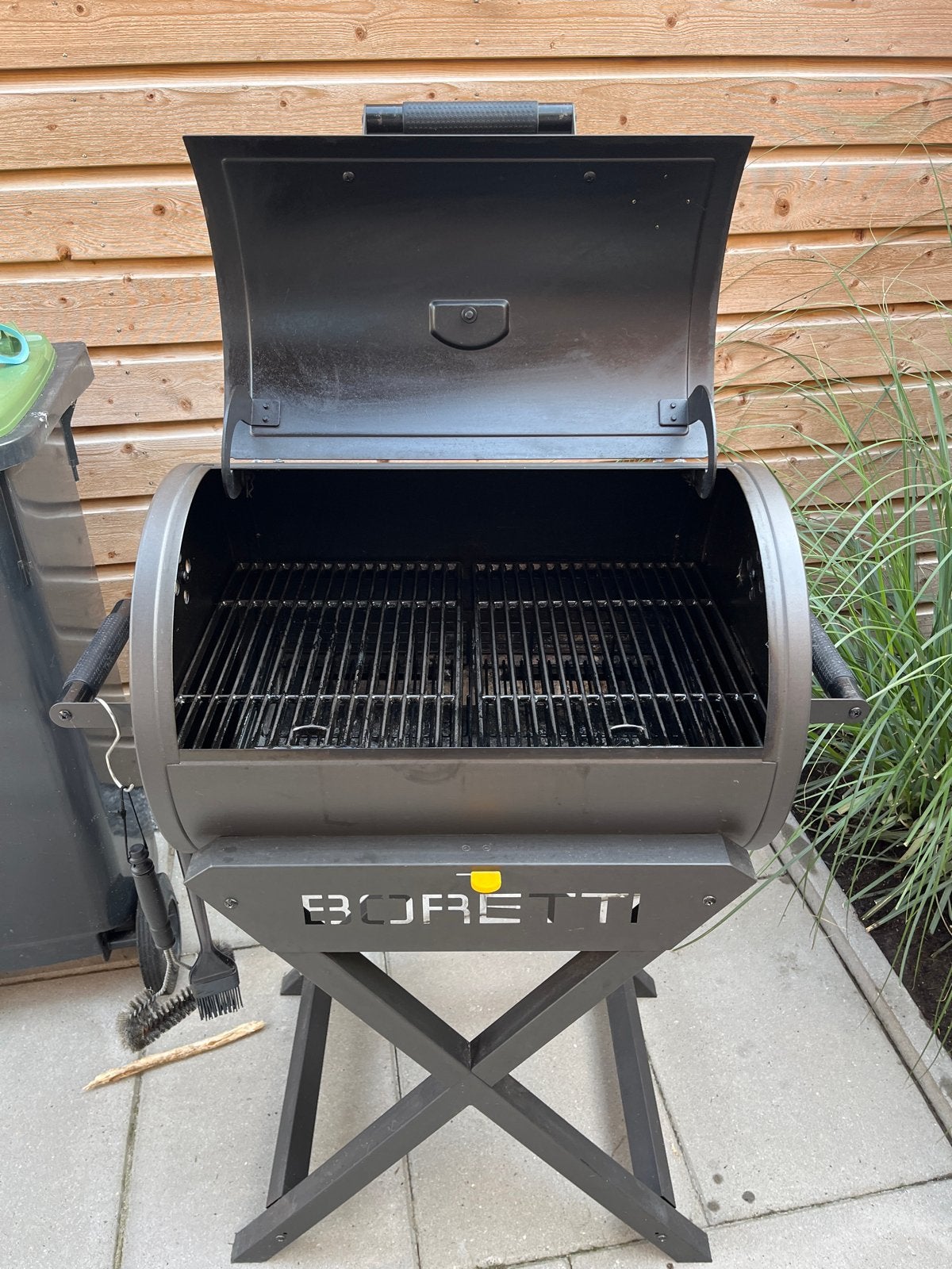 Boretti Barbecue - Gebruikt, in goede staat, Tuin en Terras, Houtskoolbarbecues, Ophalen of Verzenden, Zo goed als nieuw