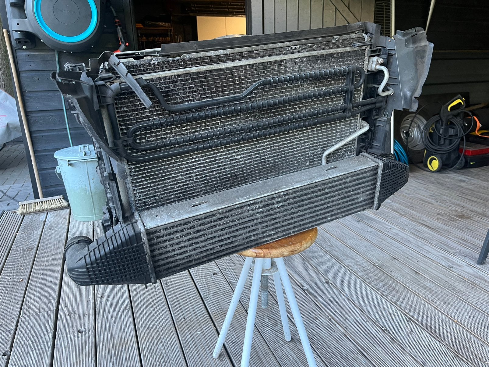 Koelerpakket Mercedes W204, Ophalen, Gebruikt, Mercedes-Benz