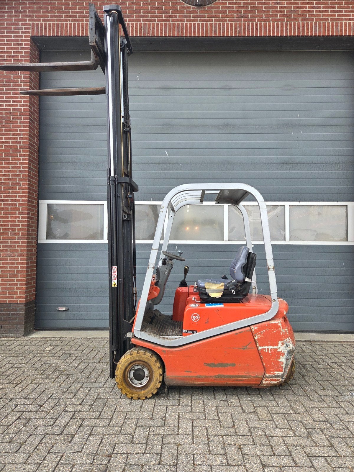 Heftruck BT CBE12T Duplex Freelift 2004, 1000 tot 2000 kg, Ophalen of Verzenden, Heftruck