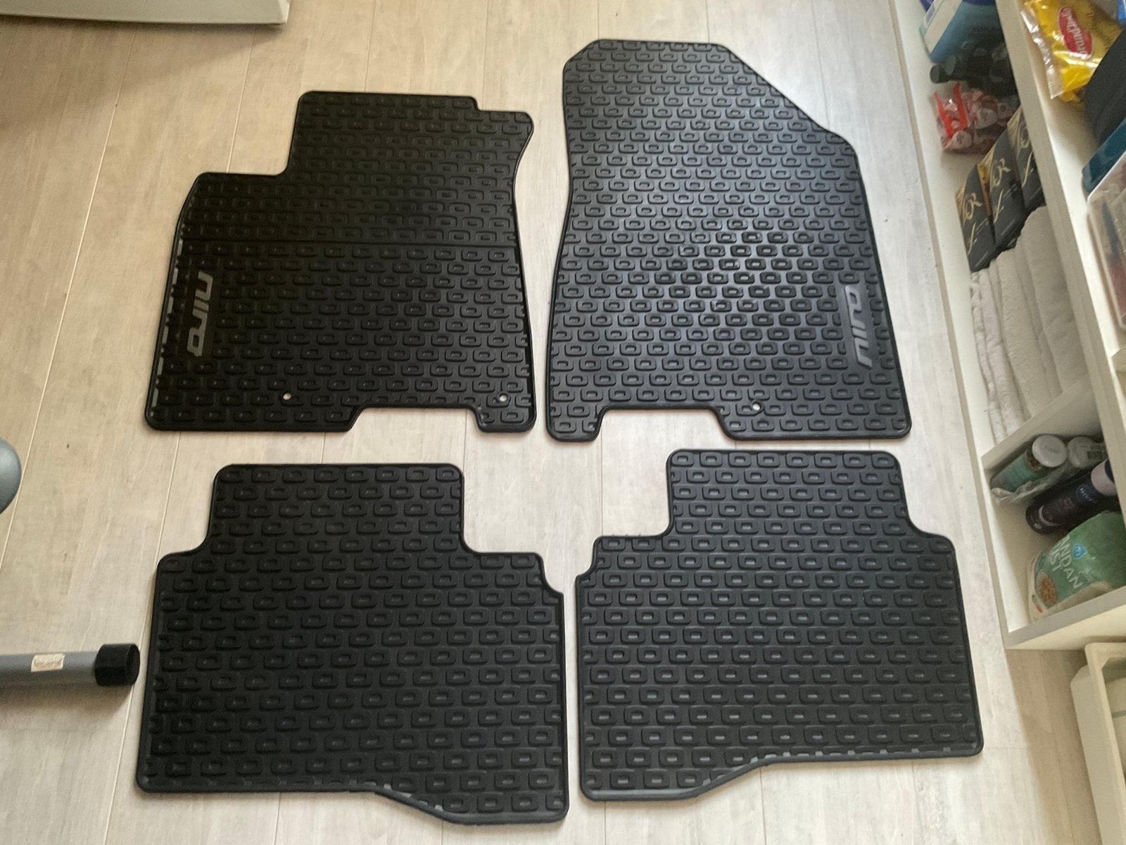 Kia Niro rubber matten , all weather, wintermatten set., Ophalen of Verzenden, Zo goed als nieuw