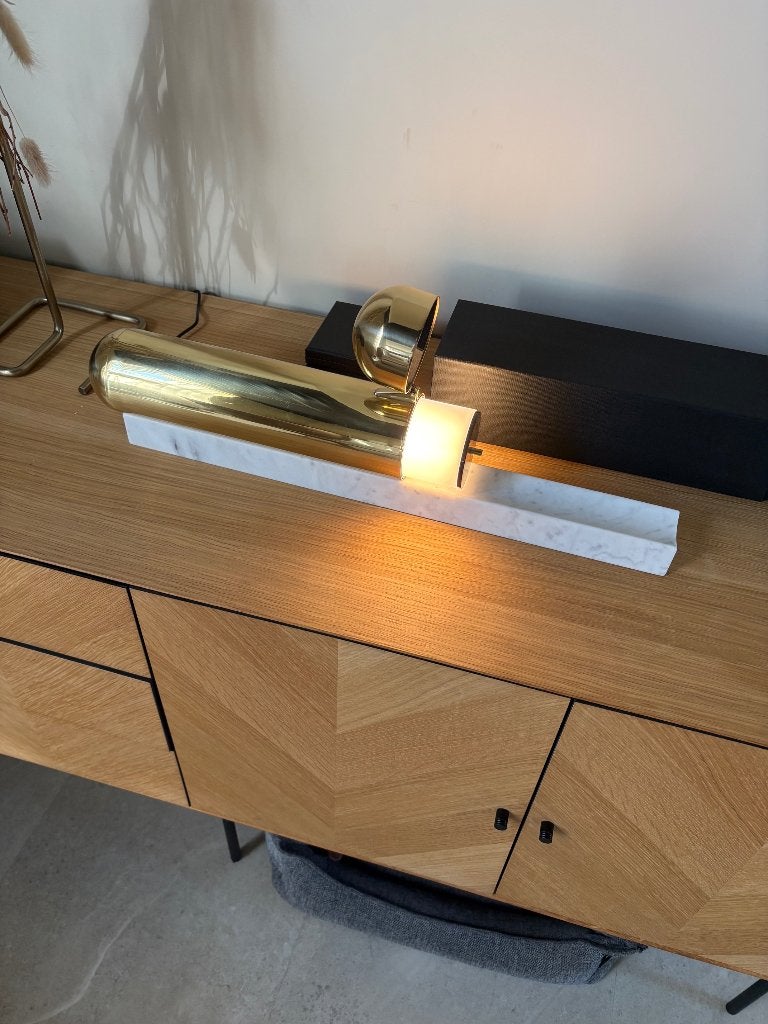 ISP tafellamp van DCW éditions, Bureaulamp, Goud, Overige fittingen, Ophalen of Verzenden