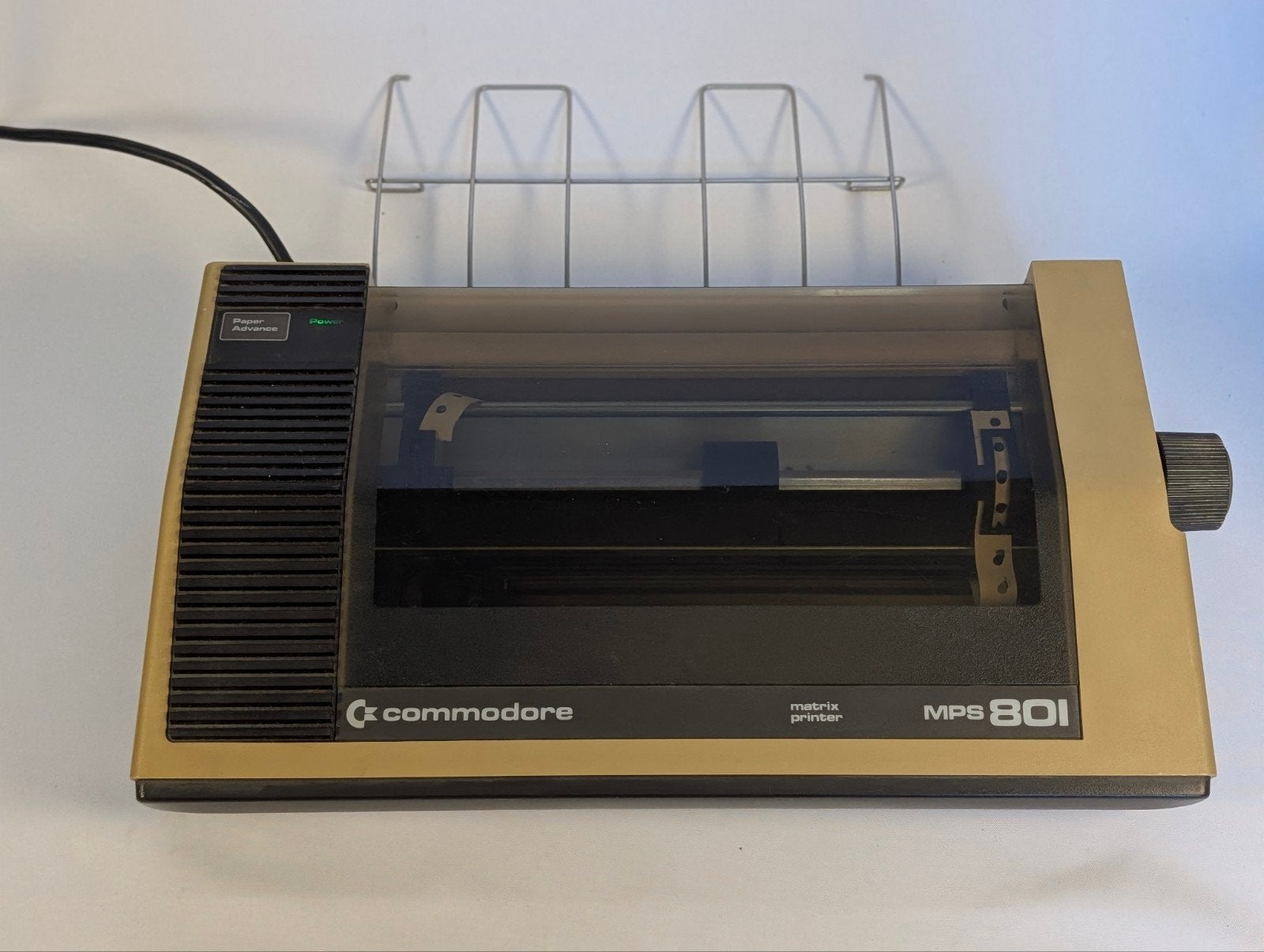 Commodore MPS-801 Dot Matrix Printer – Werkend + Handleiding, ., Ophalen of Verzenden, ., Commodore