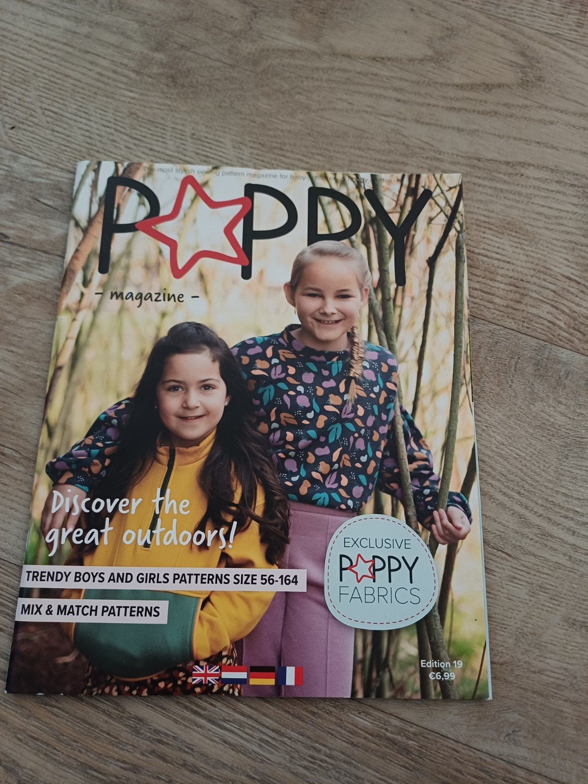 Nieuw Poppy magazine - naaipatronen kinderkleding, Ophalen of Verzenden, Nieuw