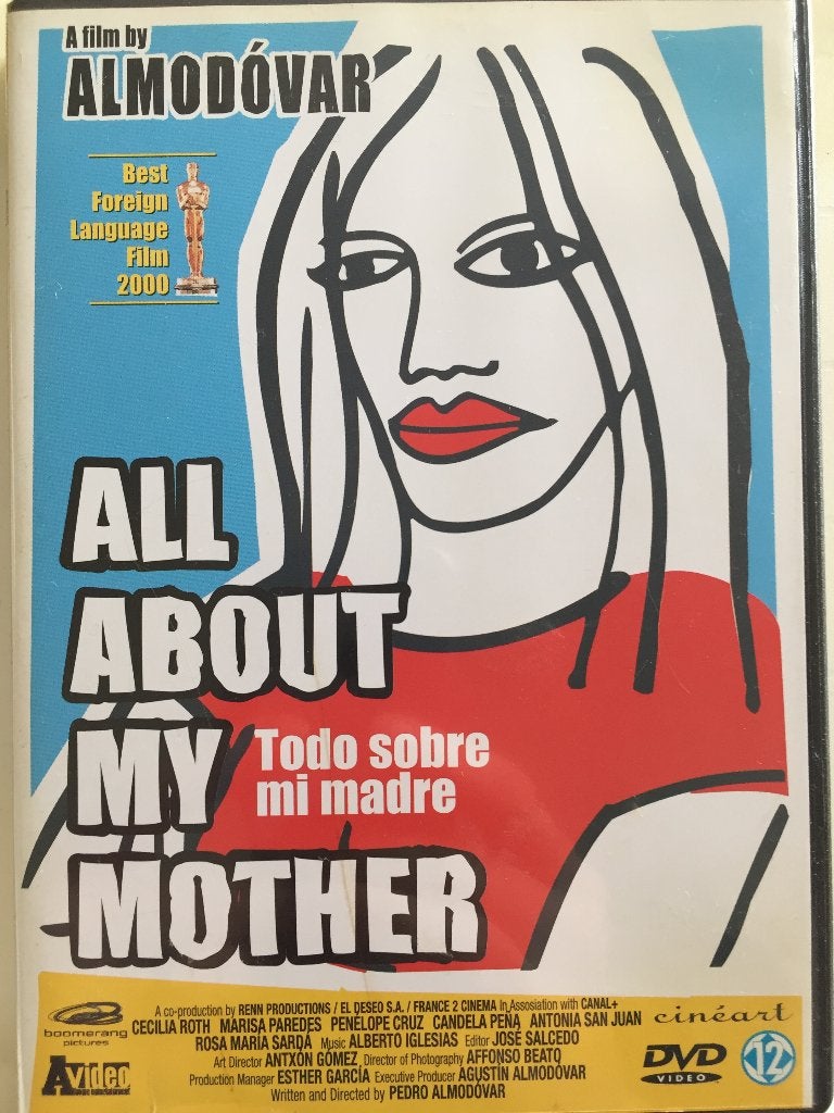 All About My Mother, Cd's en Dvd's, Dvd's | Filmhuis, Vanaf 12 jaar, Ophalen of Verzenden, Zo goed als nieuw, Spanje