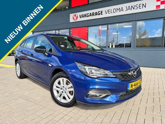 Opel Astra Sports Tourer 1.2 Bns Edition, Auto's, Stof, Gebruikt, Euro 6, 1199 cc