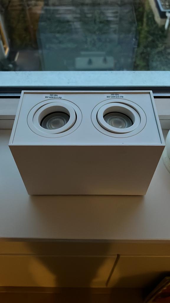 Lamp / spotjes, Ophalen, Zo goed als nieuw, Metaal of Aluminium