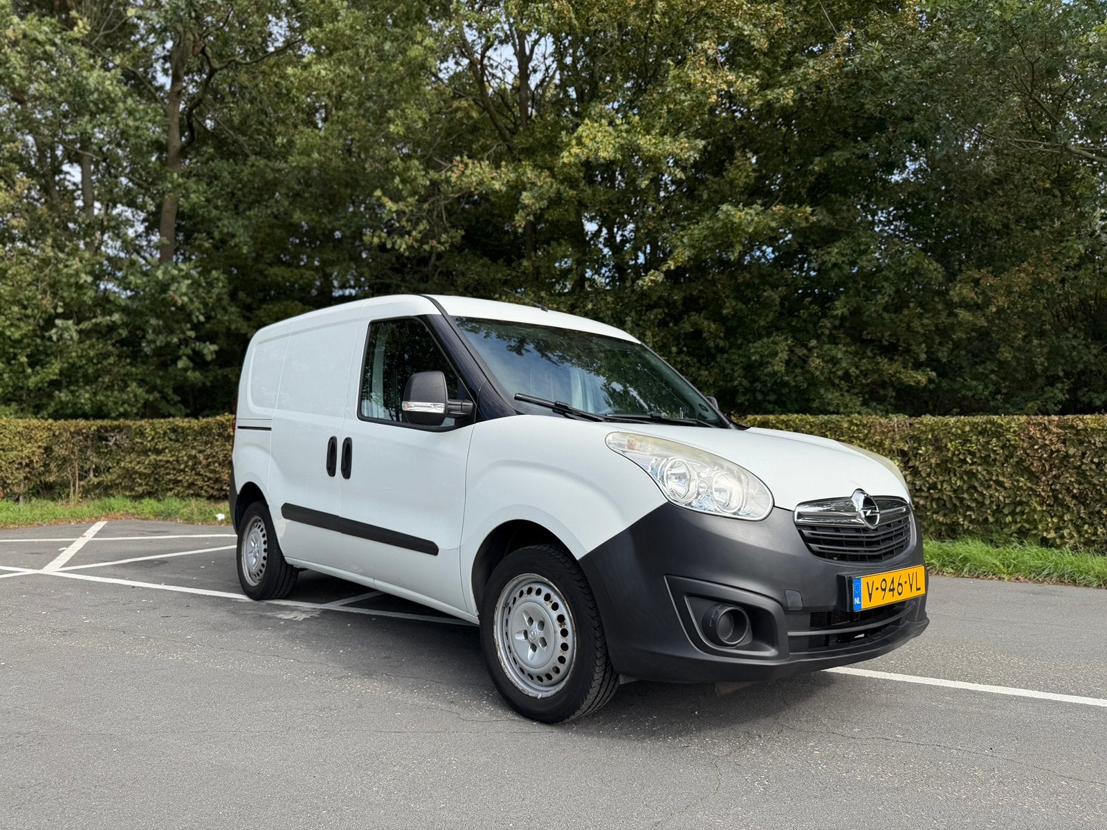 Opel Combo 2013 benzine, Auto's, Voorwielaandrijving, Stof, Zwart, 95 pk