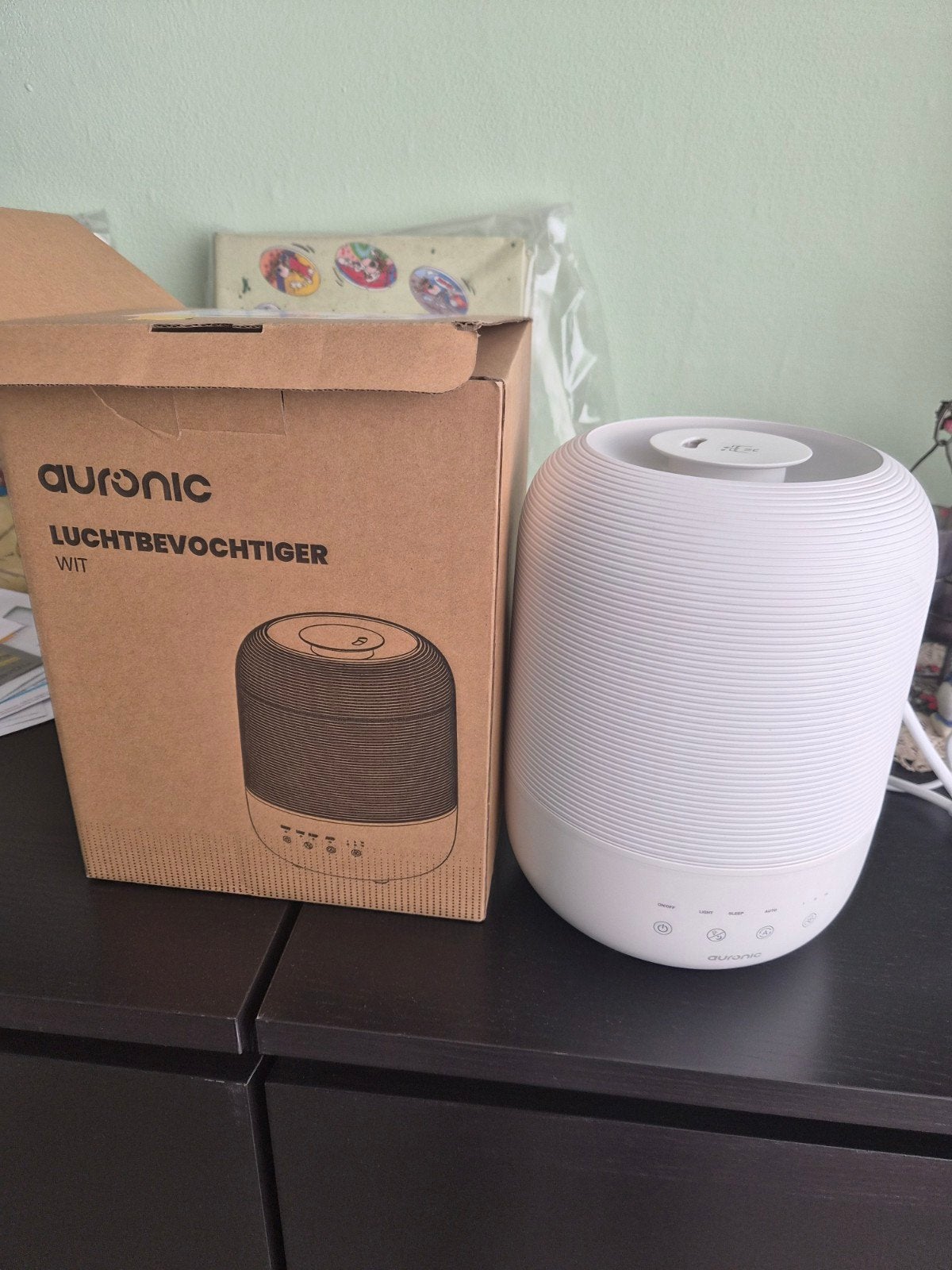 Auronic luchtbevochtiger 3,5 liter, Ophalen of Verzenden, Nieuw, Luchtbevochtiger