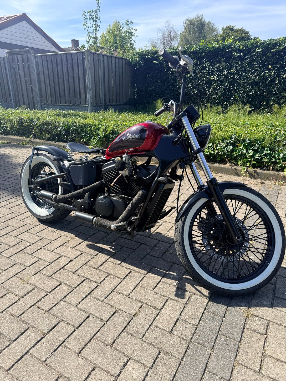 Honda Shadow Bobber - Unieke Custom Motorfiets, Motoren, Particulier, Gebruikt, Chopper
