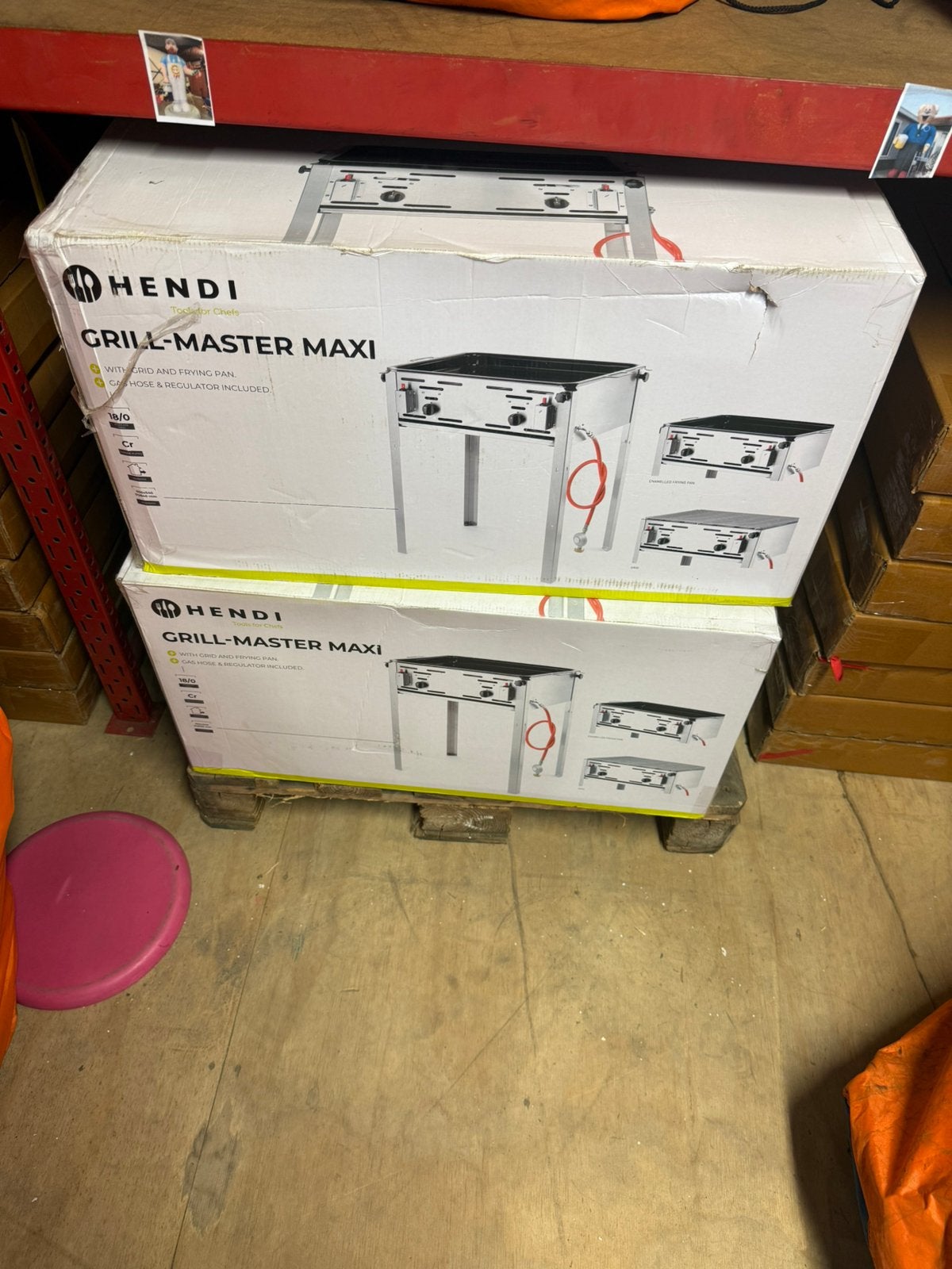 Nieuw in doos hendi grill master maxi bbq, Ophalen, Nieuw, Overige