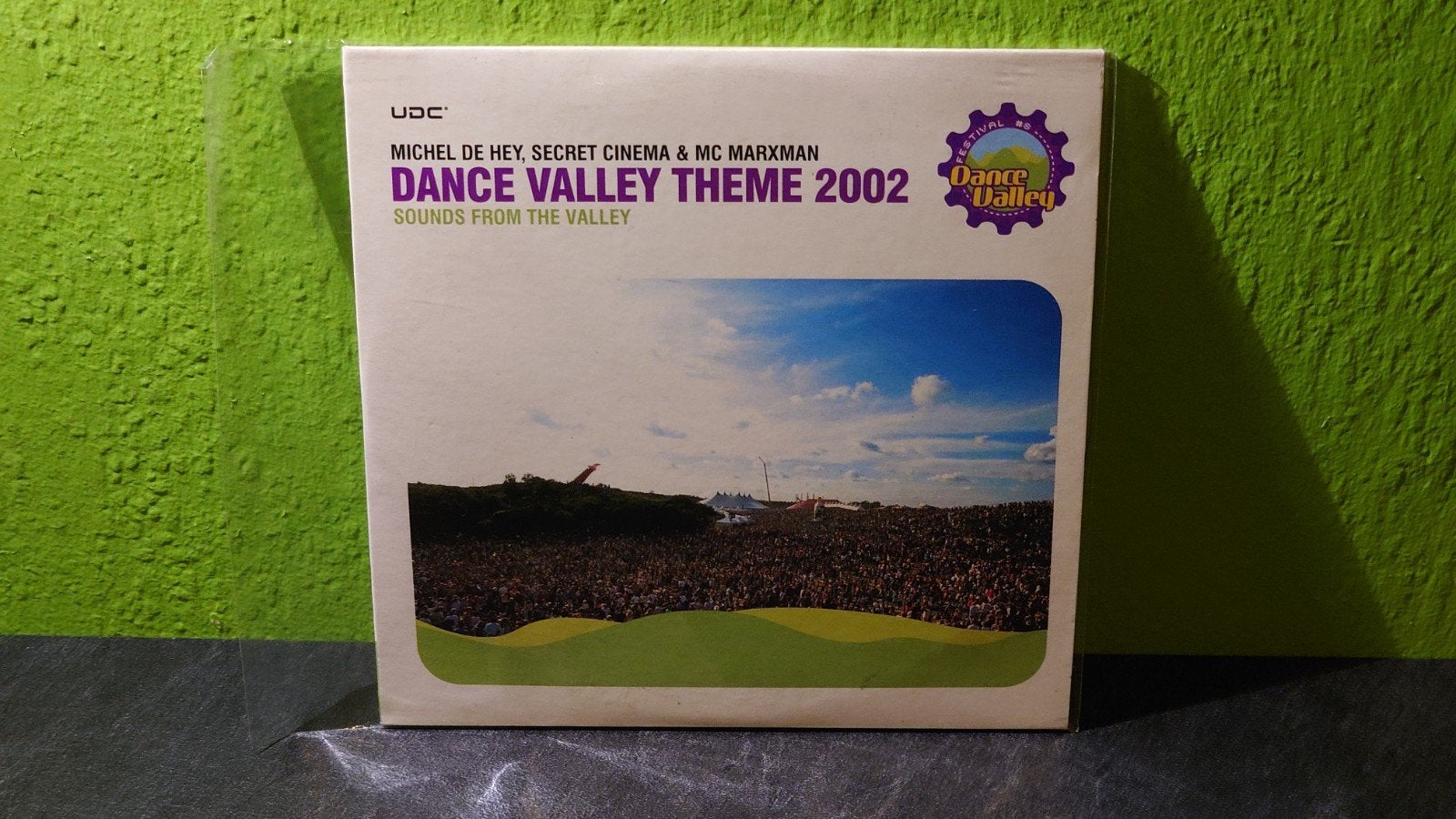 Michel de Hey & Secret Cinema - Dance Valley theme 2002, Gebruikt, Ophalen of Verzenden, Techno, Single