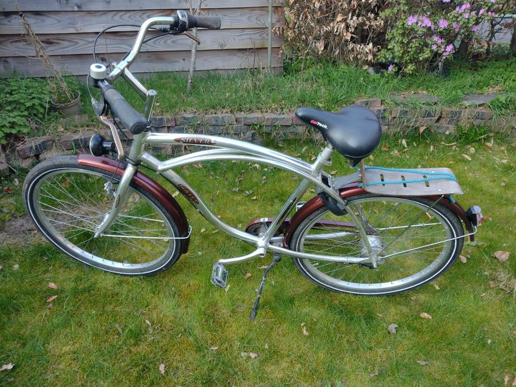 Sparta bullet silver 26 inch 7 versn 50 cm, Fietsen en Brommers, Ophalen of Verzenden, Zo goed als nieuw