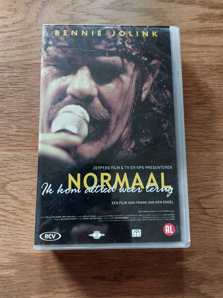 Normaal VHS Bennie Jolink, Verzamelen, Ophalen of Verzenden, Zo goed als nieuw, Foto of Kaart